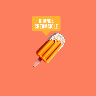 Orange Creamsicle 6 Pack Lollipops
