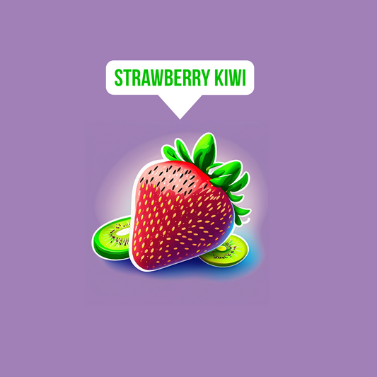 Strawberry Kiwi 6 Pack Lollipops