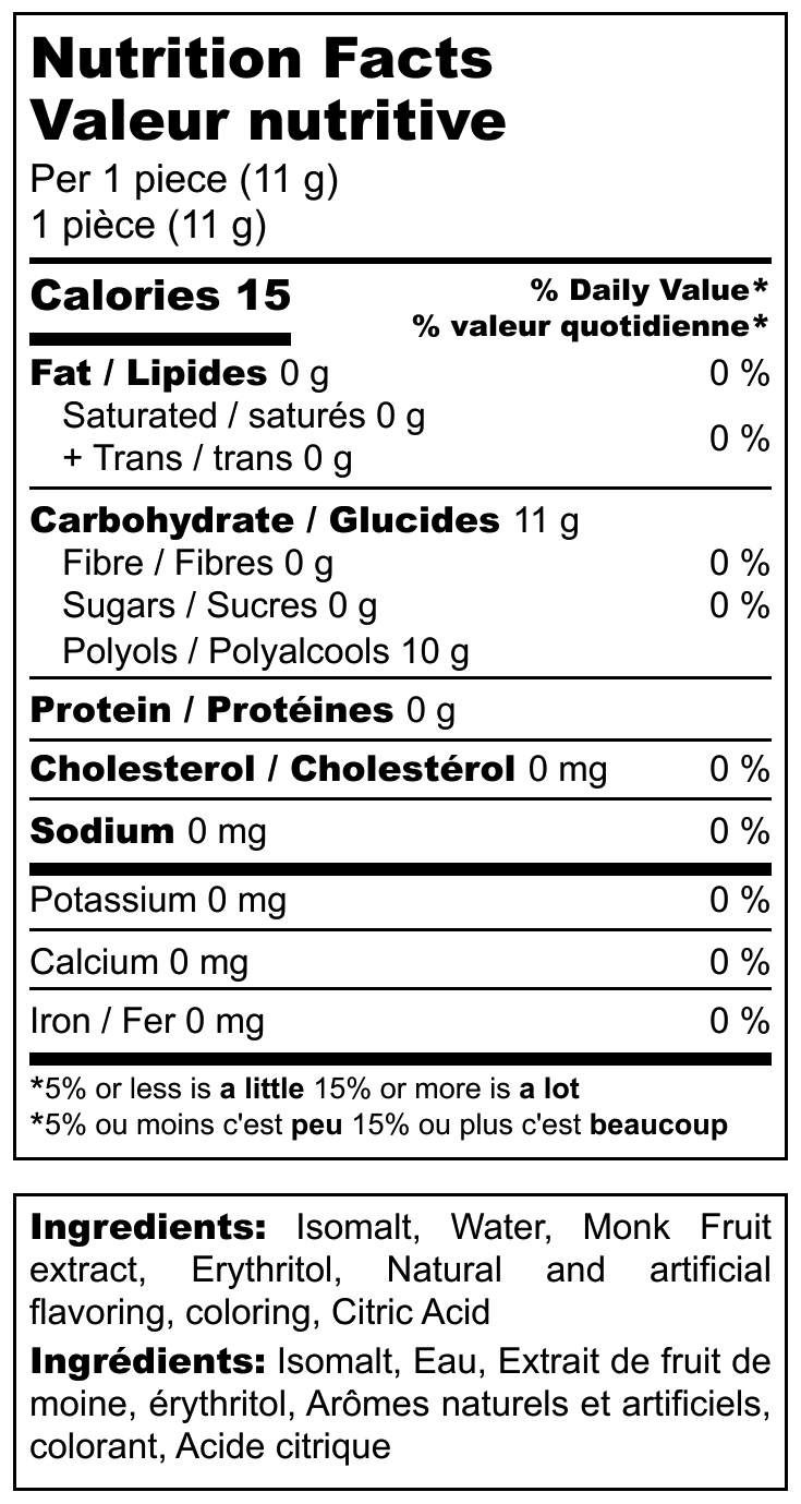 Mango 6 Pack Sugar Free Flavored Better Lollipops